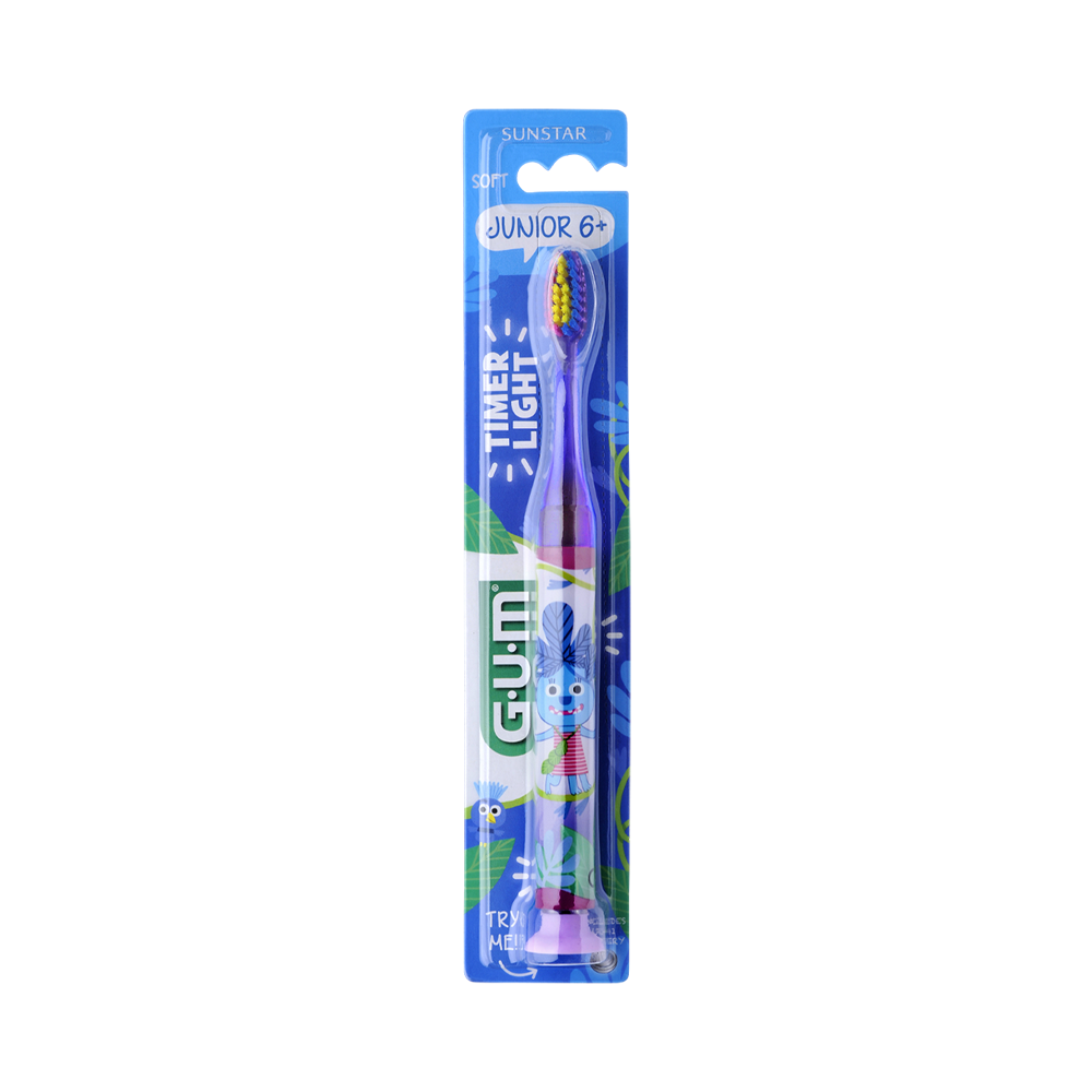 GUM - Παιδική Οδοντόβουρτσα 1 Minute Timer Light (Soft) 903